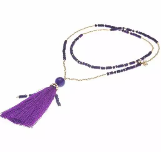 What Does Purple Mean on a Mood Necklace?